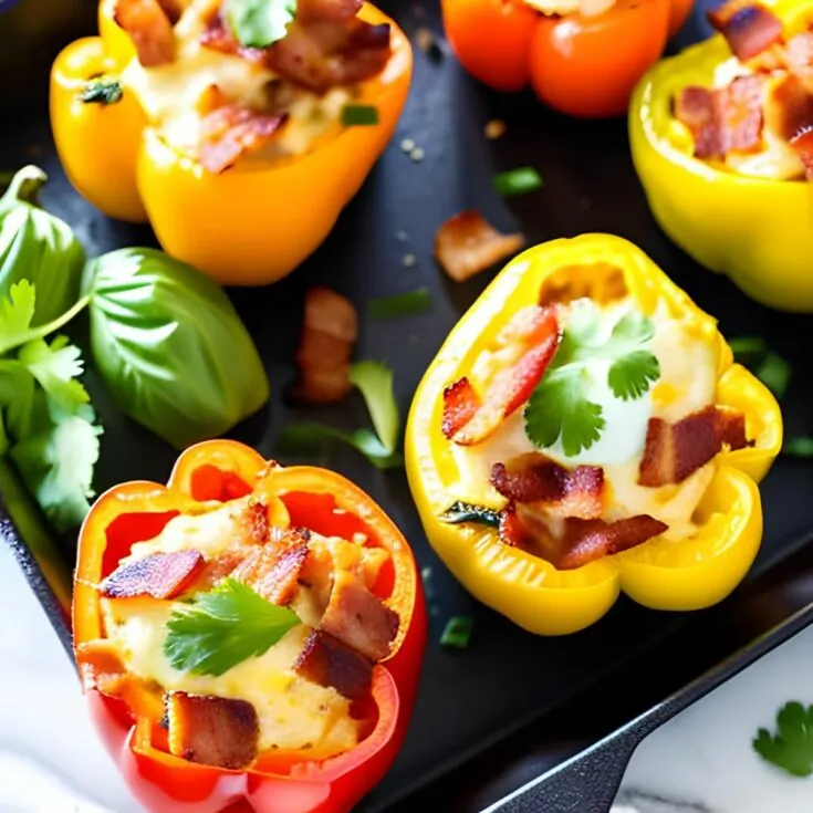 Breakfast Stuffed Peppers Recipe