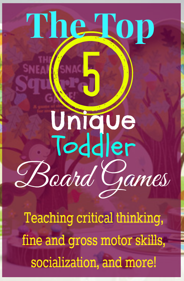 Top 5 Unique Board Games for Toddlers