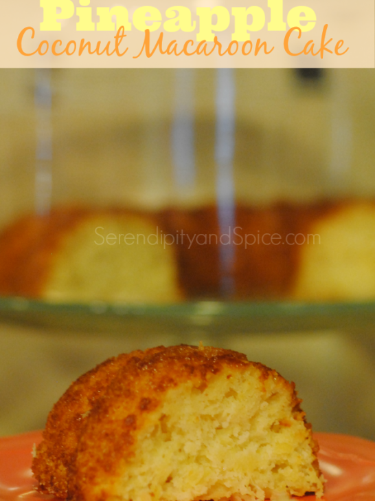 Pineapple Coconut Macaroon Cake Recipe