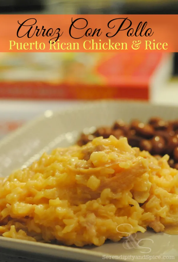 Arroz con Pollo- Chicken and Rice dinner