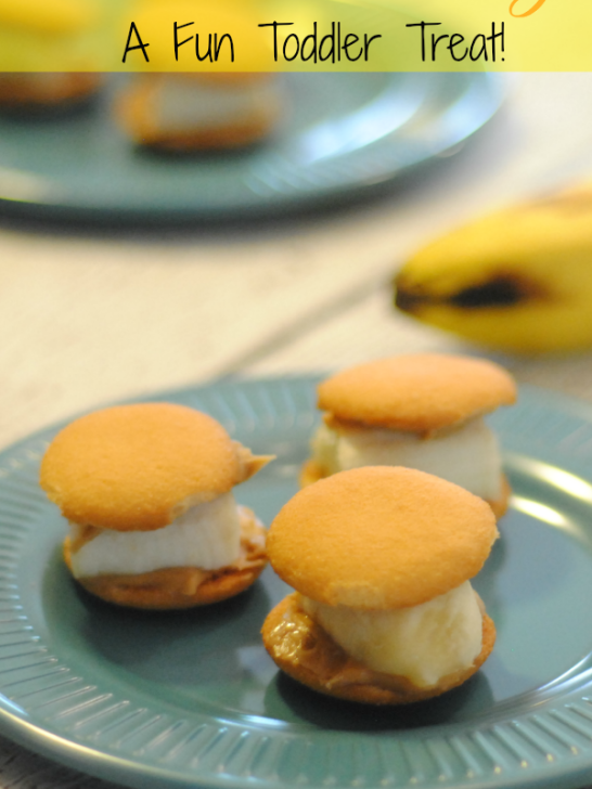 Banana Sandwiches Recipe for Toddlers