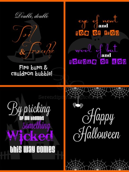 Halloween Free Printable