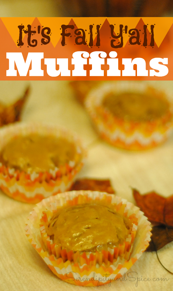 It's Fall Y'all Peanut Butter Muffin Recipe