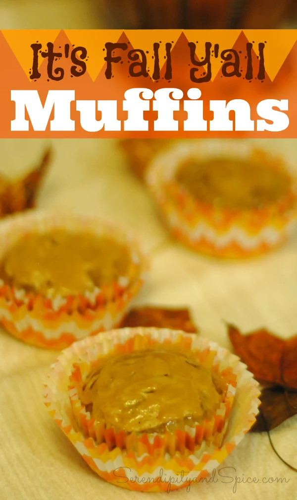 It's Fall Y'all Peanut Butter Muffin Recipe