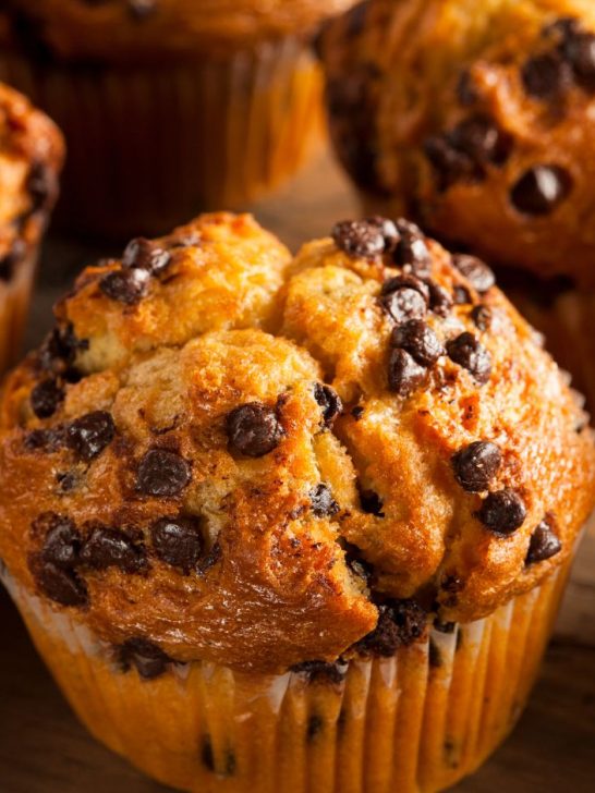 The BEST Chocolate Peanut Butter Muffins