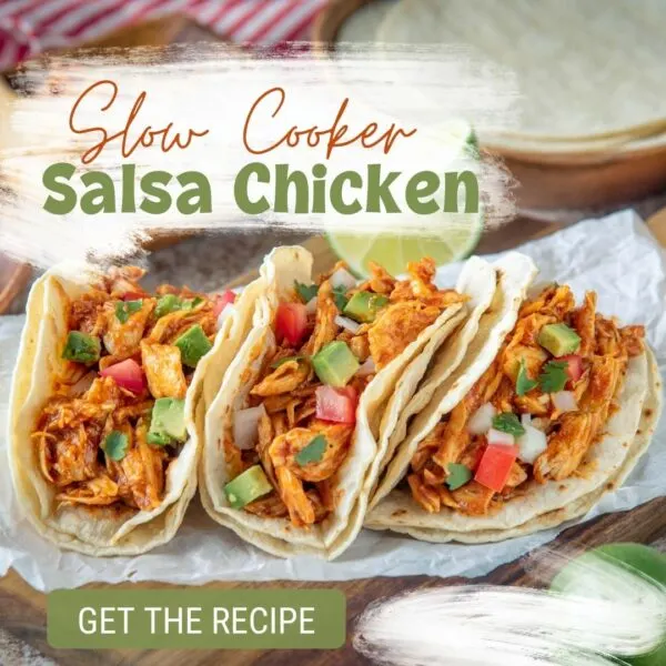 salsa chicken slow cooker recipe