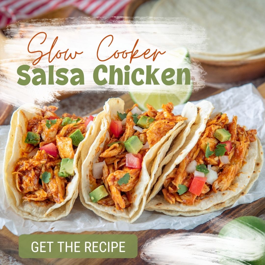 Slow Cooker Salsa Chicken Crockpot Recipe