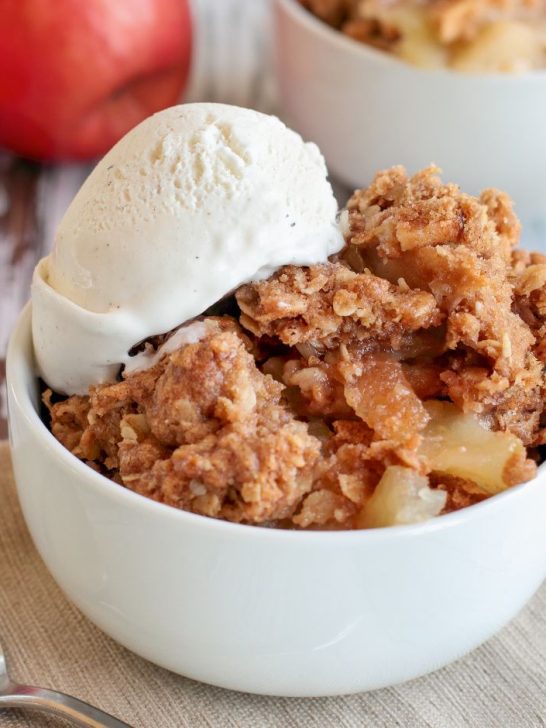 Air Fryer Apple Crisp Recipe