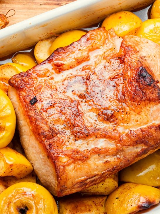 30 Minute Apple Pork Tenderloin