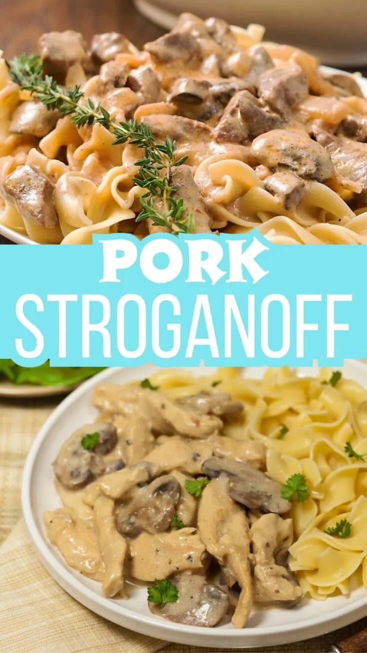 pork stroganoff 2 The BEST Pork Stroganoff Recipe Discover the magic of Pork Stroganoff with our easy-to-follow recipe. A delightful twist on the classic, this dish boasts rich flavors, creamy textures, and a surefire way to impress at any dinner table. Dive in for a culinary treat!