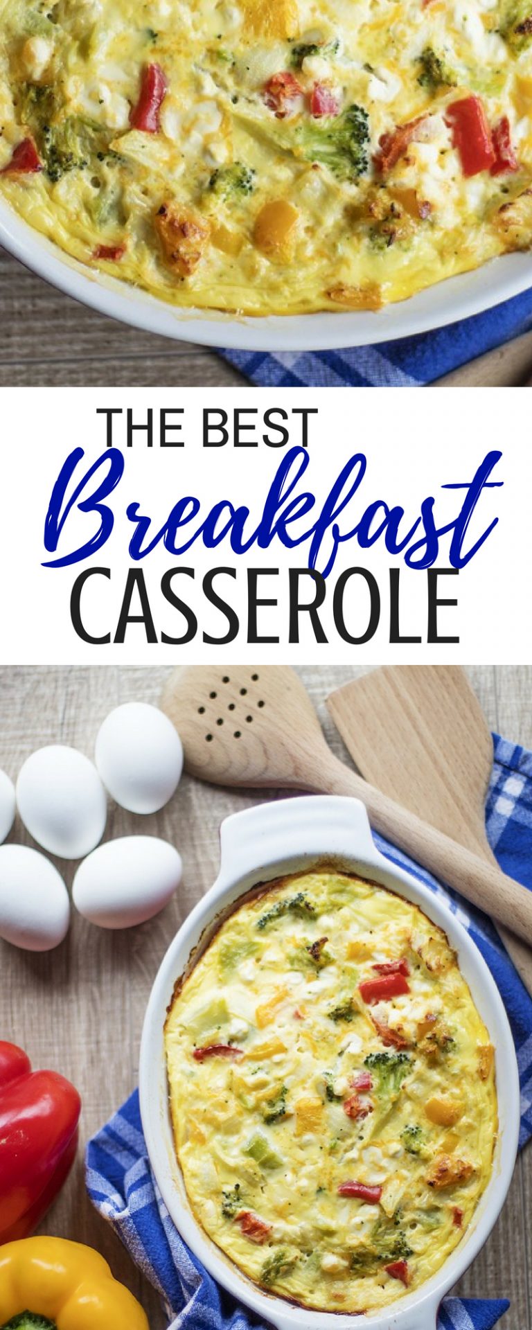 One Dish Baking Breakfast Casserole Recipe Serendipity And Spice