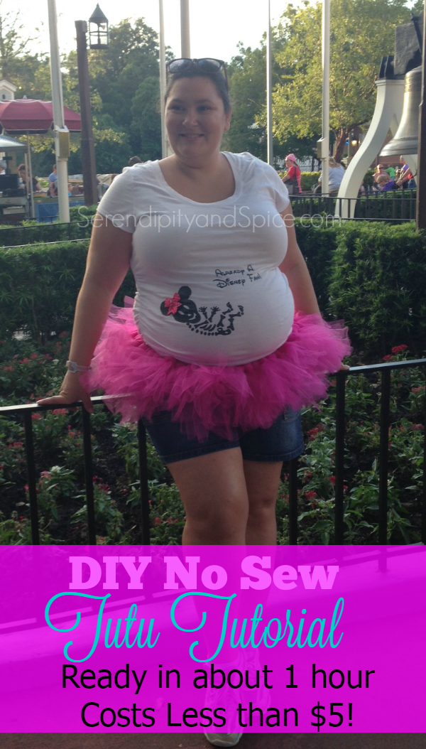 DIY No Sew Tutu Tutorial