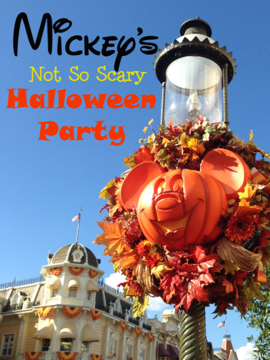 Taking a Toddler to Mickey's Not So Scary Halloween Party
