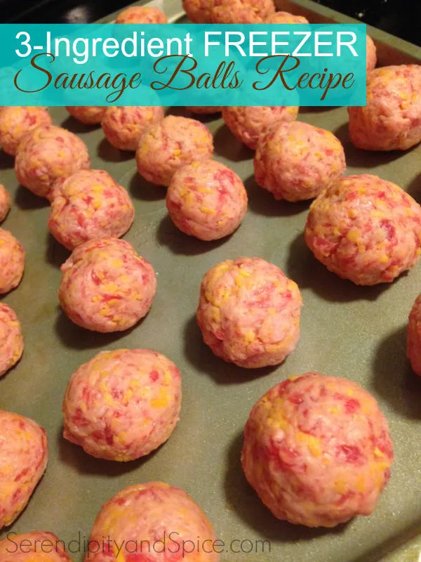 Classic 3 Ingredient Sausage Balls Recipe