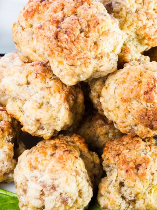 Bisquick Sausage Balls with 3 Ingredients
