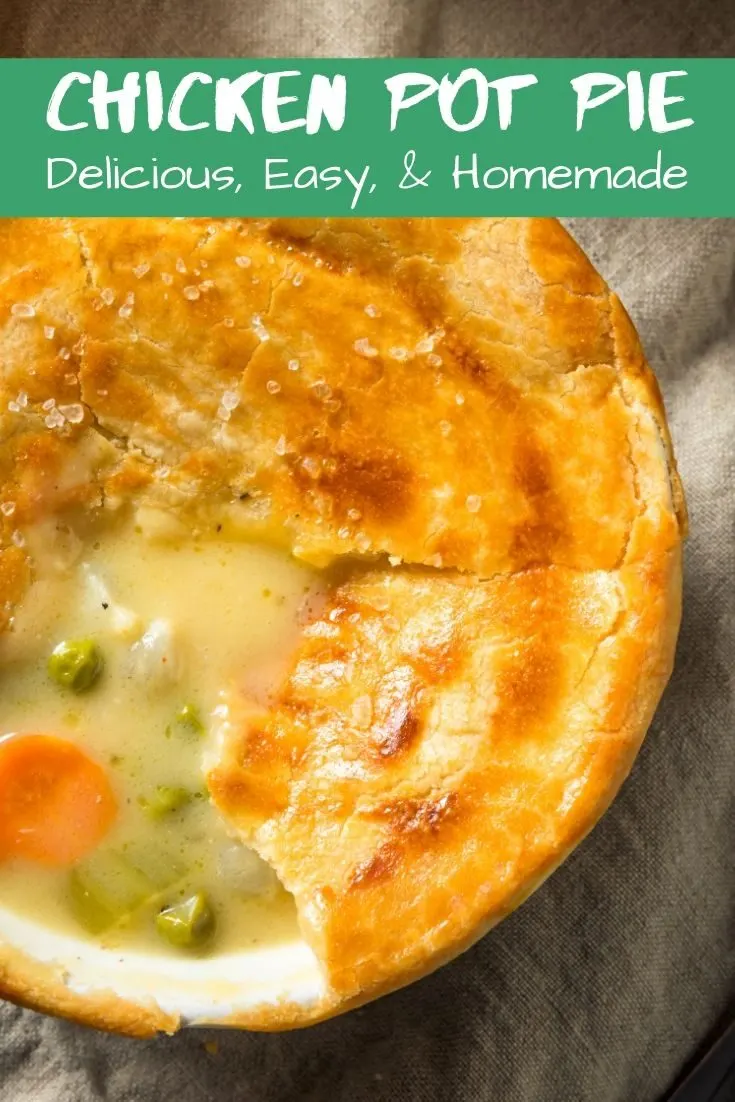 Copy of Copy of Copy of Copy of Copy of Copy of Copy of Copy of Cobbler Pie The BEST Air Fryer Chicken Pot Pie Recipe This easy air fryer chicken pot pie recipe is creamy, flavorful, and simple to make! Make it with cream of chicken soup, rotisserie chicken, and frozen veggies for a quick and simple dinner!