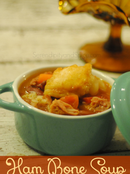 Ham Bone Soup Recipe with Orzo Pasta