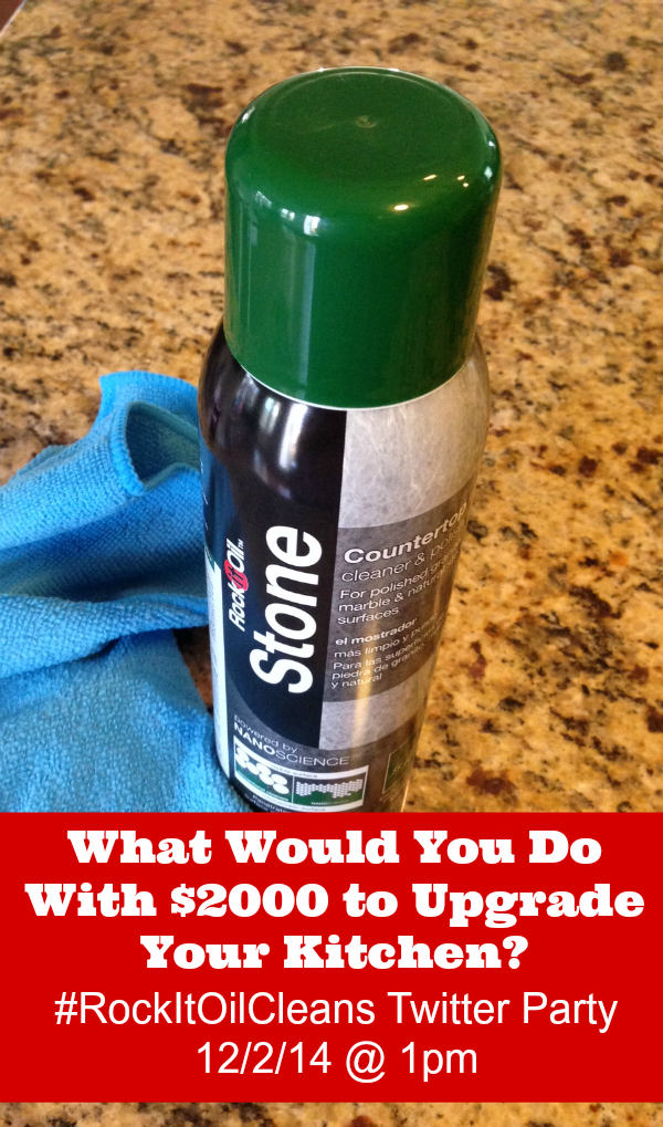 Rock It Oil Stone Cleaner Review: #RockItOilCleans Twitter Party and Giveaway #ad
