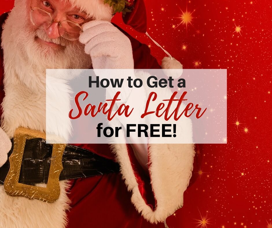 Letter from Santa for Free