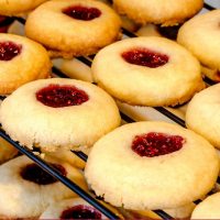 Strawberry Thumbprint Cookies - Perfect Christmas Cookie Recipe