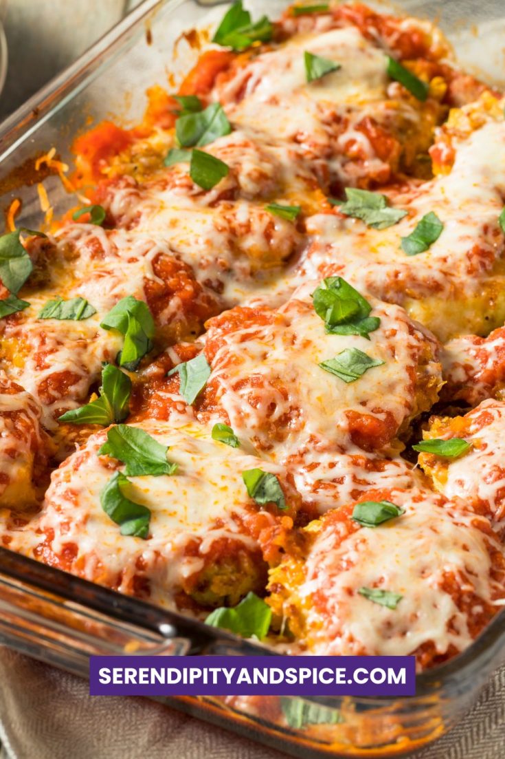 Baked Eggplant Parmesan Casserole