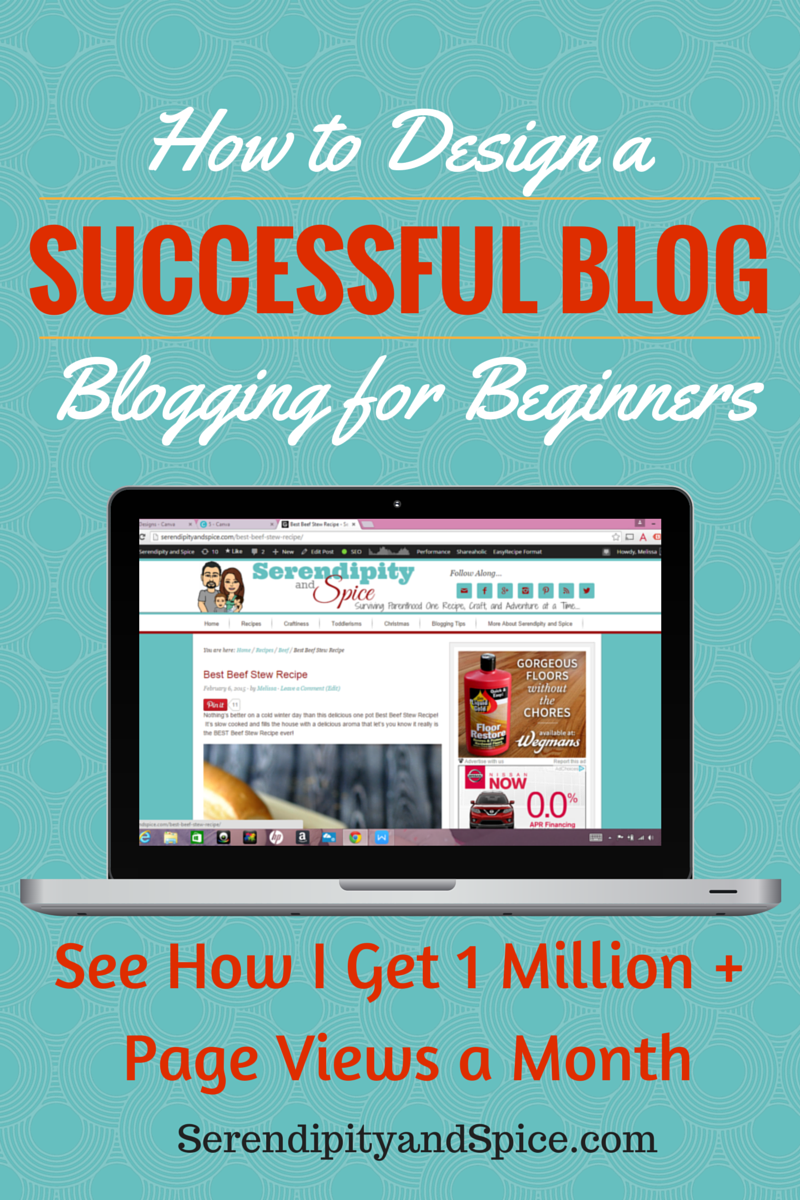 New Blogger Series: Week 2 – Blog Design Tips for Blogger