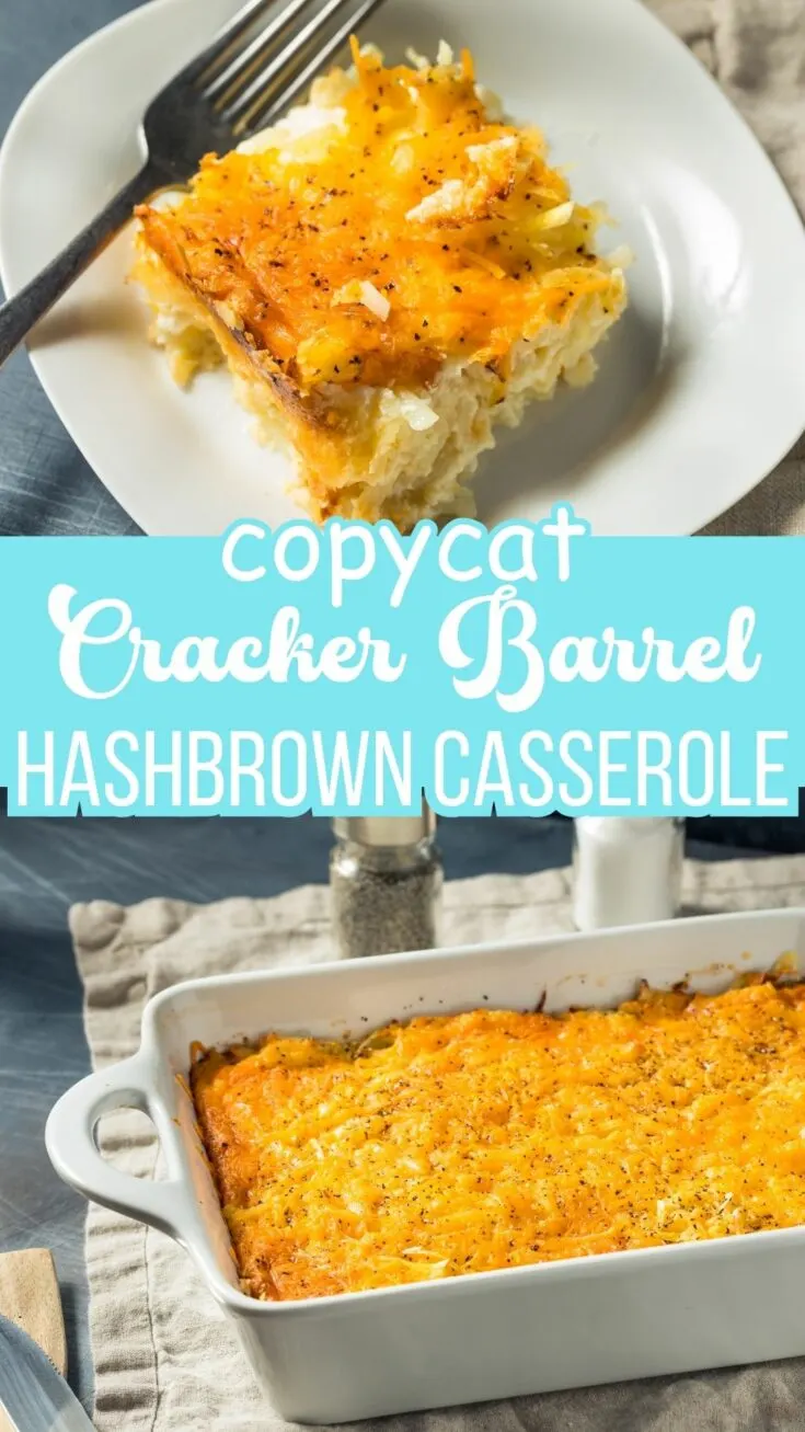 copycat cracker barrel hashbrown casserole recipe Cracker Barrel Hashbrown Casserole Recipe This copycat Cracker Barrel Hashbrown Casserole Recipe is as close the famous version as possible. It's deliciously cheesy with a crispy outer edge!