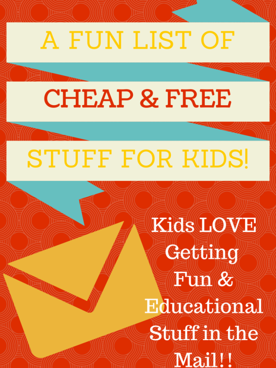 Fun Cheap and Free Stuff for Kids