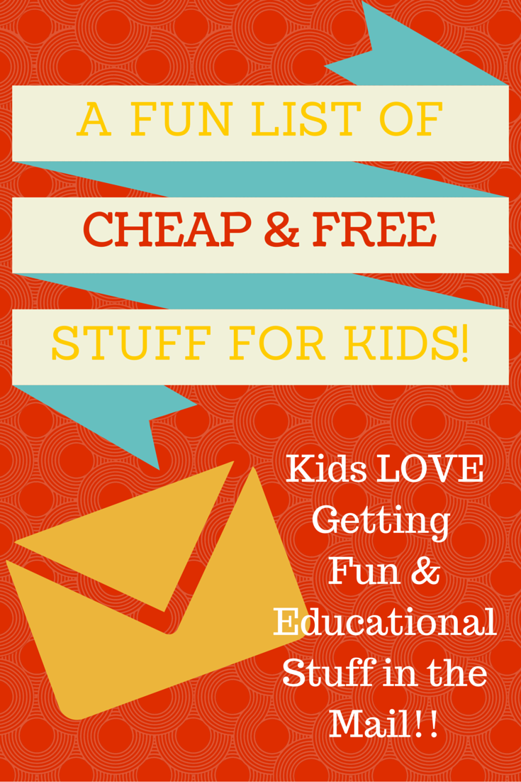 Cheap and Free Stuff for Kids