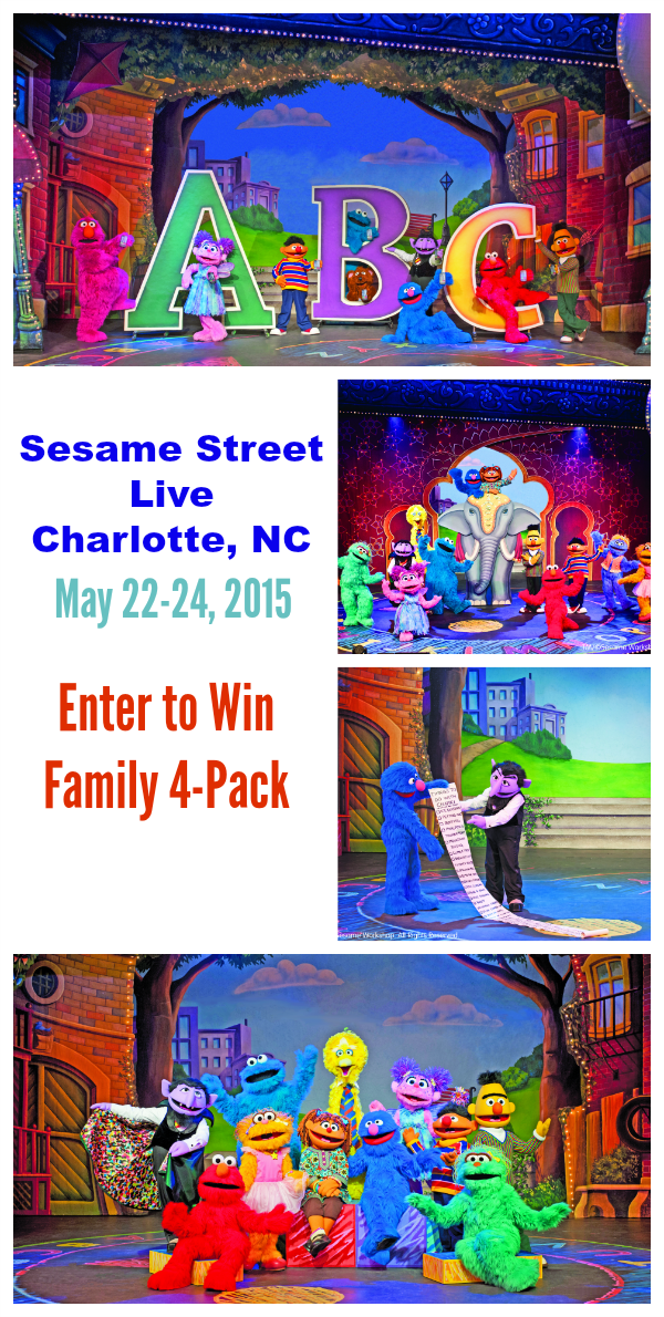 Sesame Street Live Charlotte Giveaway
