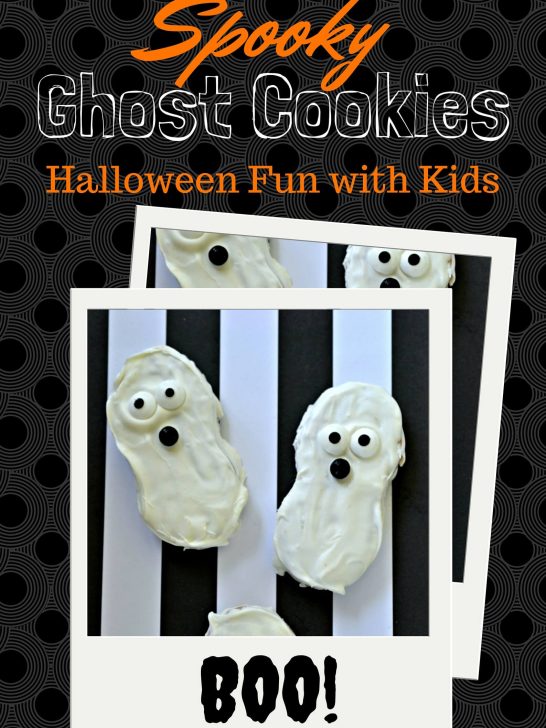 Spooky Ghost Halloween Cookies Semi Homemade
