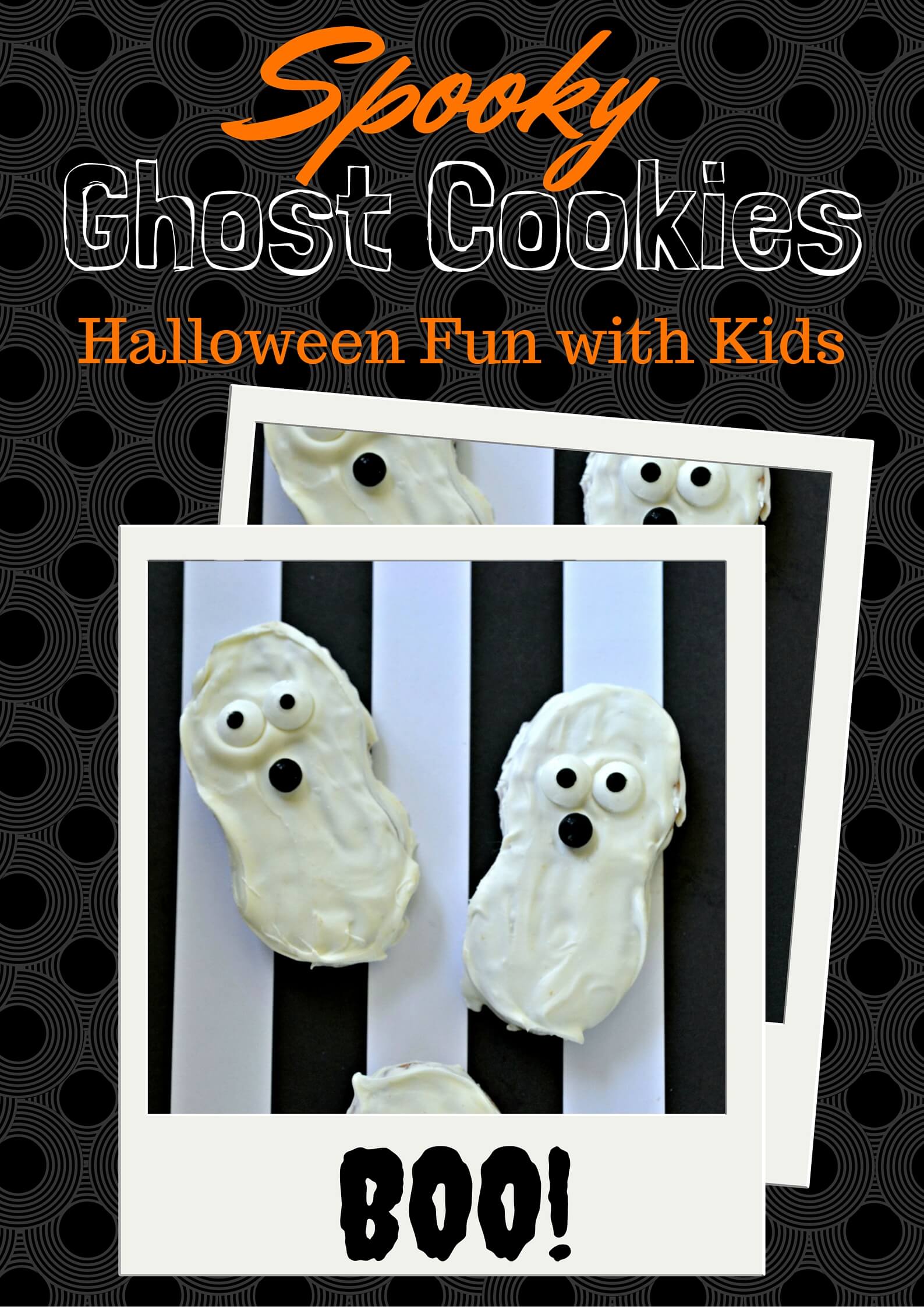 Spooky Ghost Halloween Cookies