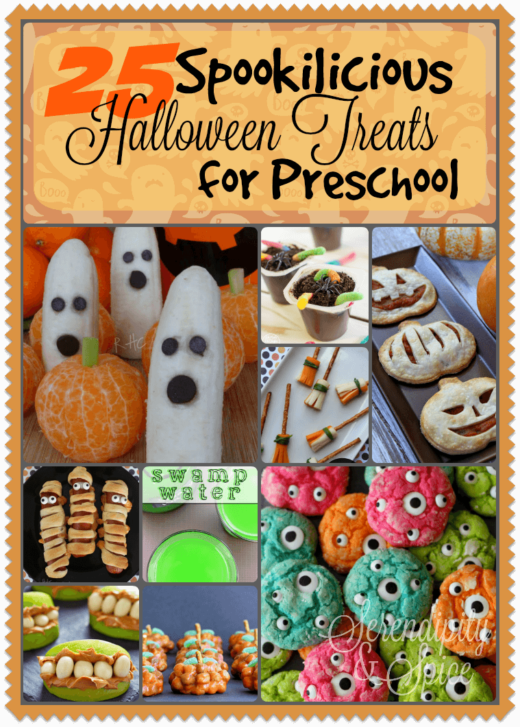 Halloween Treat Recipes for Preschool