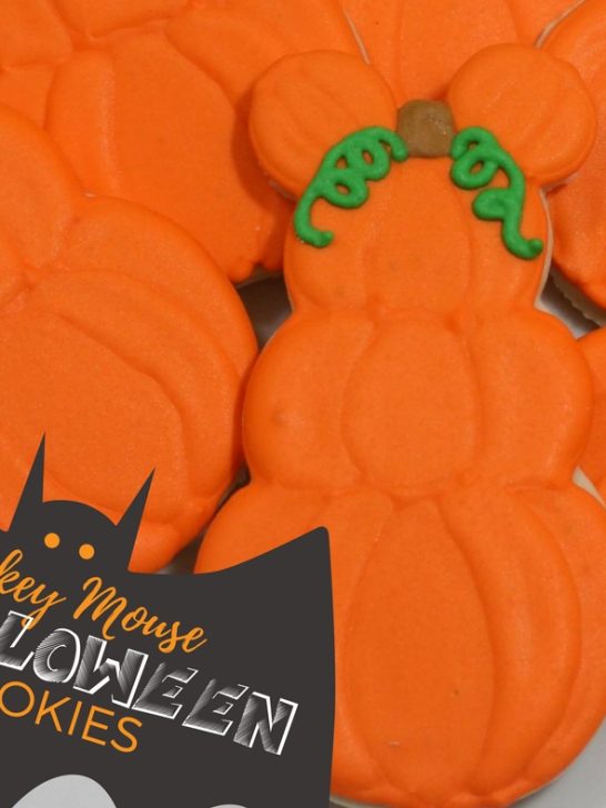 Mickey Mouse Halloween Cookies Recipe