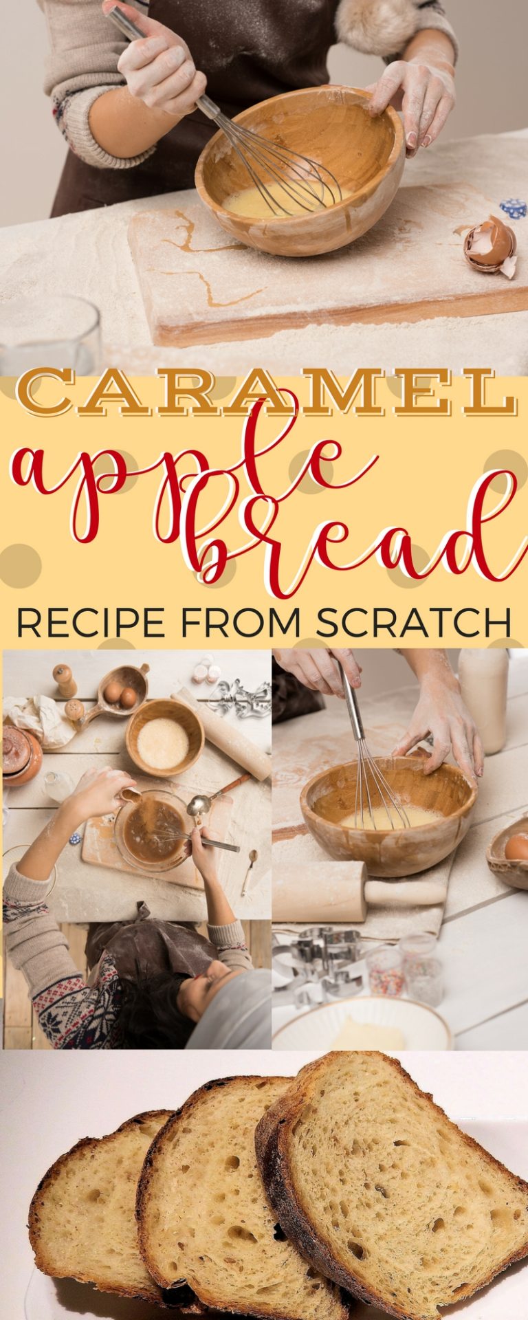 Caramel Apple Bread Recipe - Serendipity And Spice