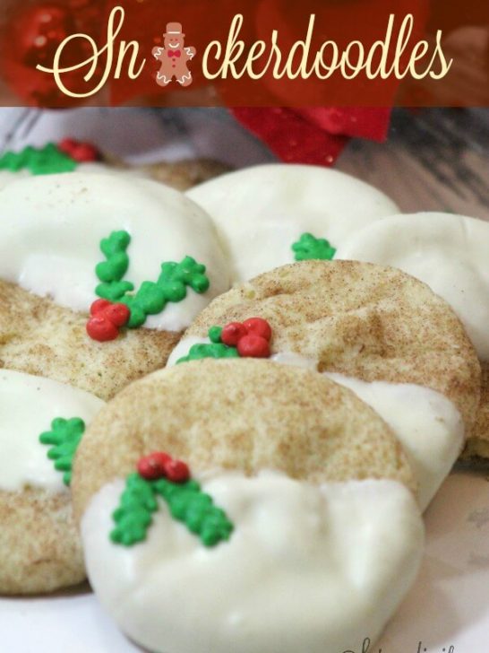 Chai Snickerdoodle Cookie Recipe