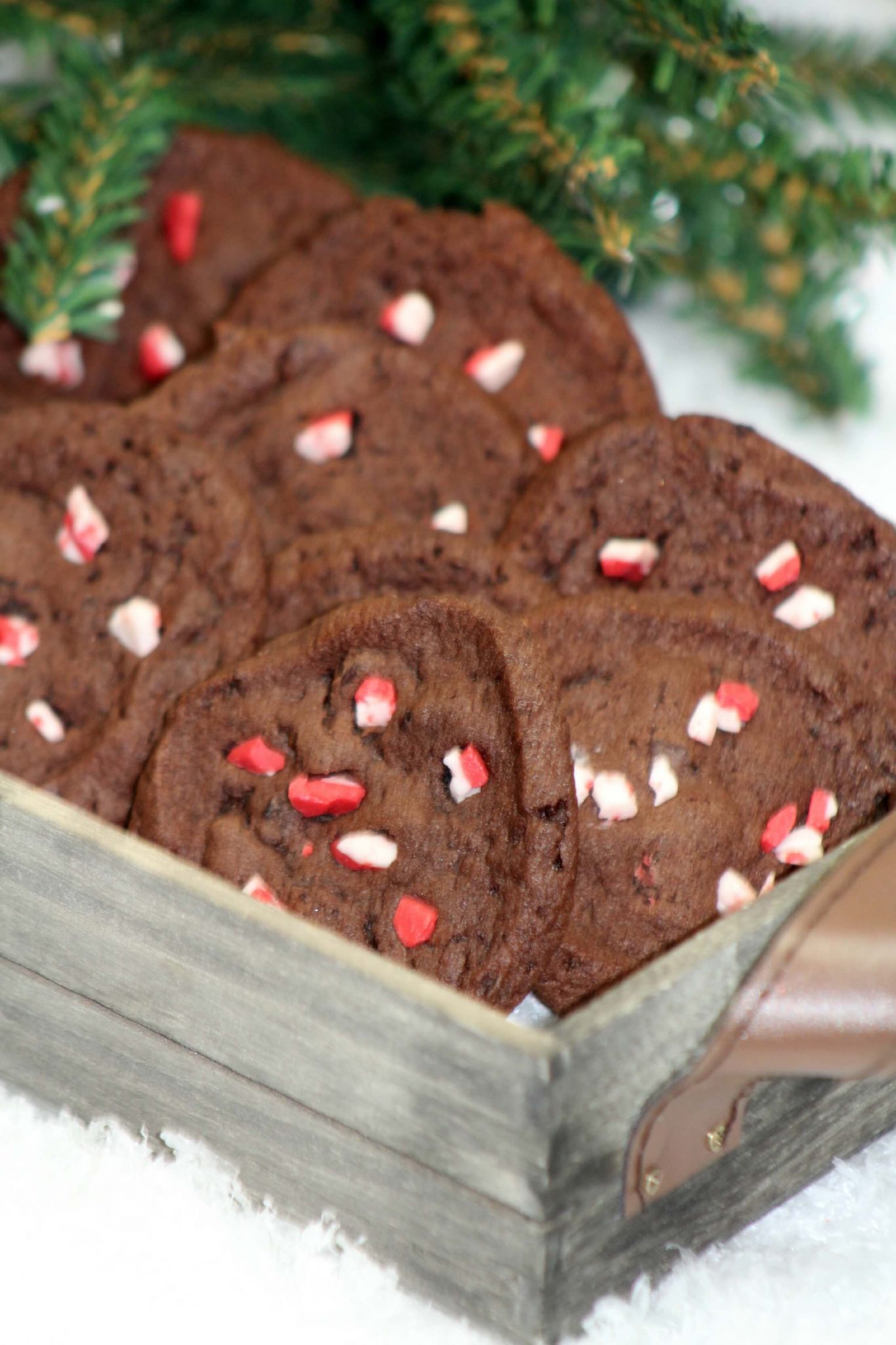 Peppermint Crunch Chocolate Chunk Cookies Recipe