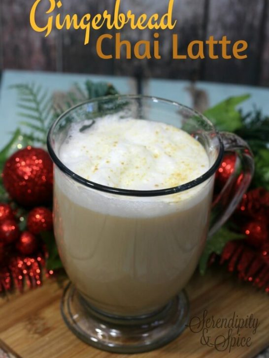 Gingerbread Chai Latte Recipe