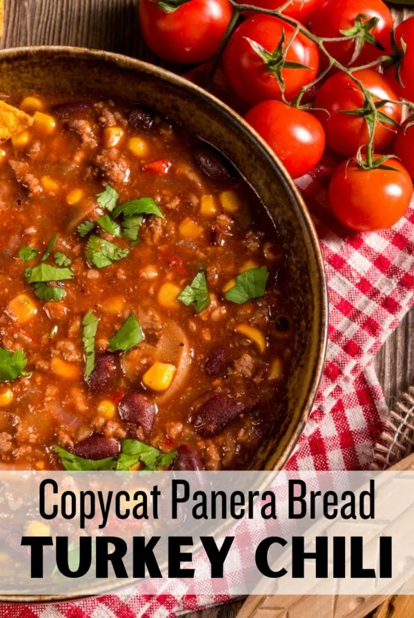 copycat Panera Turkey Chili Recipe