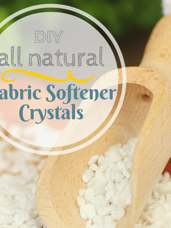 All Natural DIY Laundry Detergent Crystals