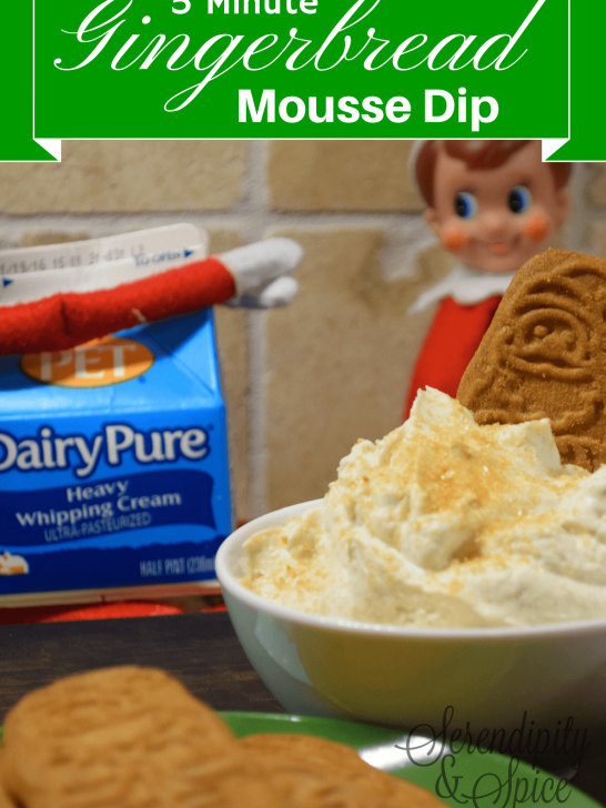 Gingerbread Mousse Dip Recipe