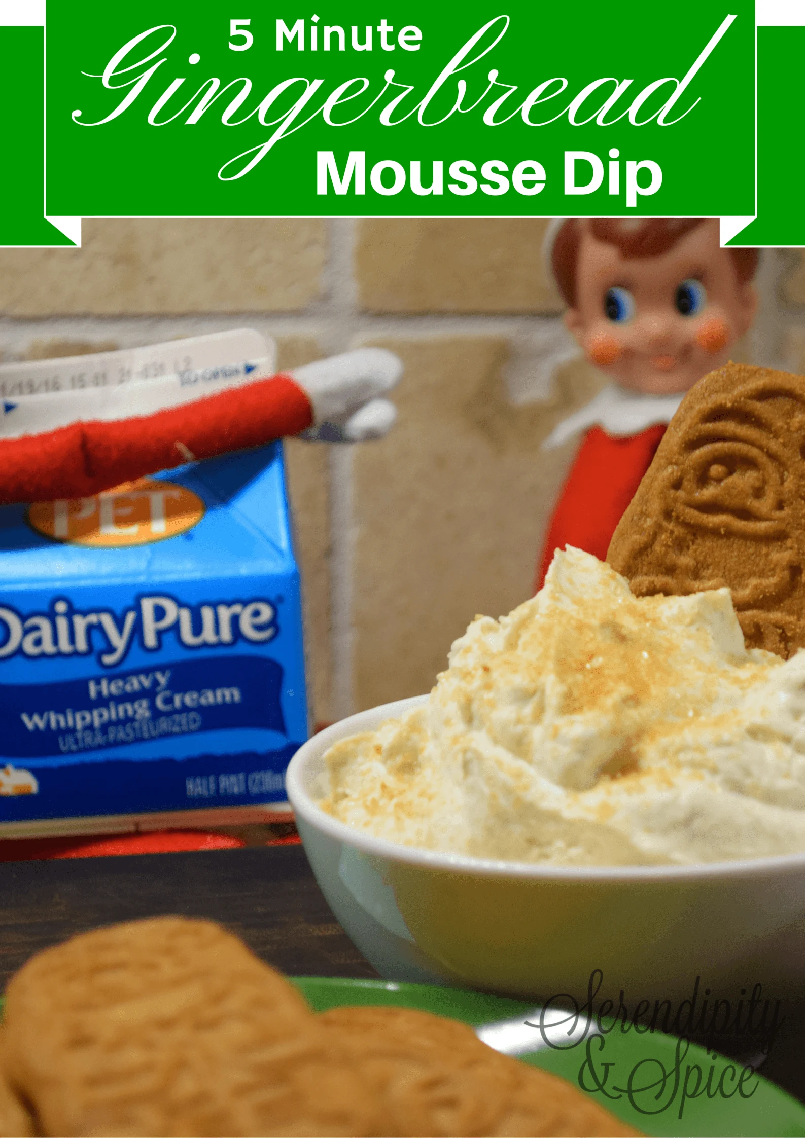Gingerbread Mousse Dip Recipe