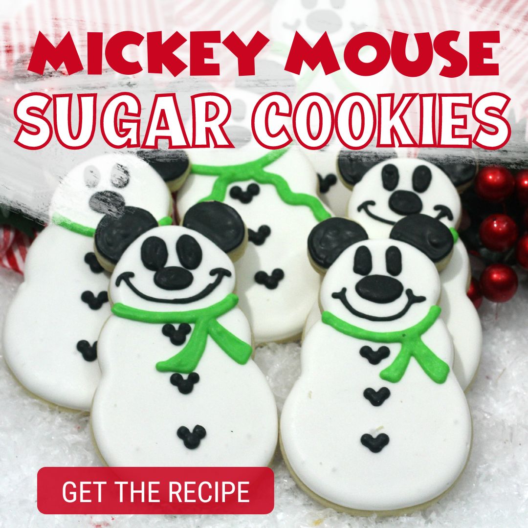 Mickey Mouse Cookies Recipe