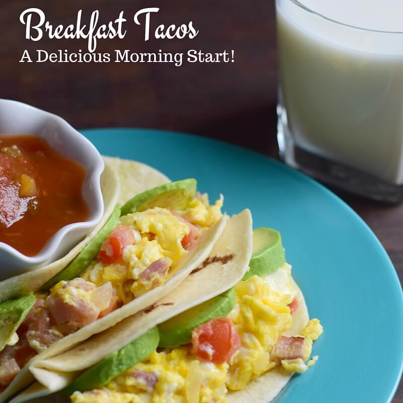 Breakfast Tacos Recipe #MyMorningProtein ad