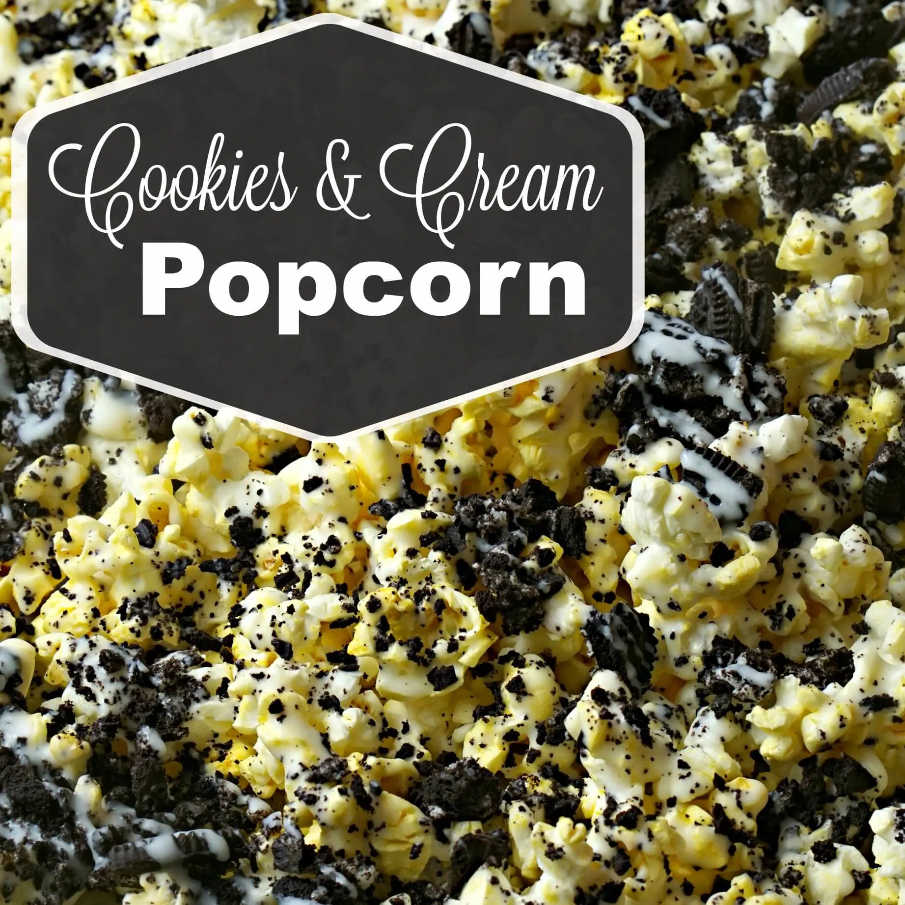 Cookies and Cream Popcorn Recipe