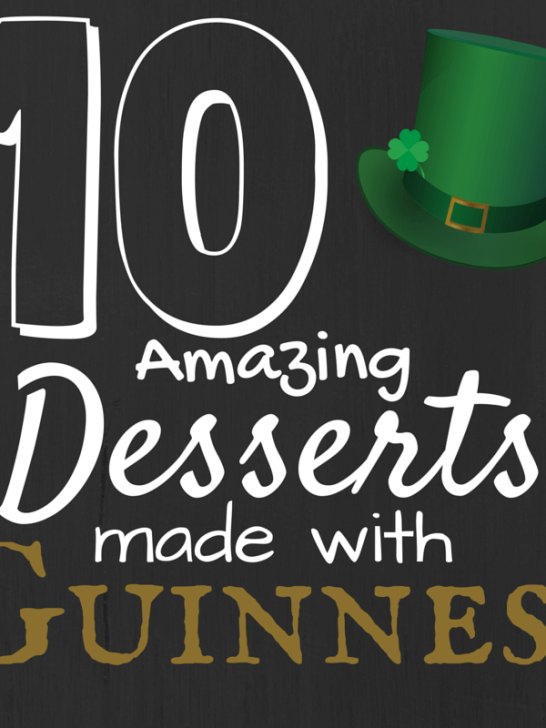 Desserts with Guinness