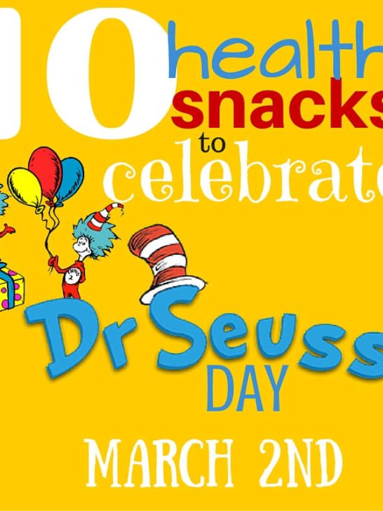 Dr Seuss Healthy Snacks for Preschoolers