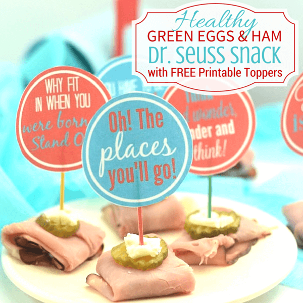 Green Eggs and Ham Dr Seuss Healthy Snack