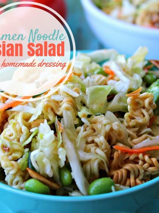 Ramen Noodle Asian Salad