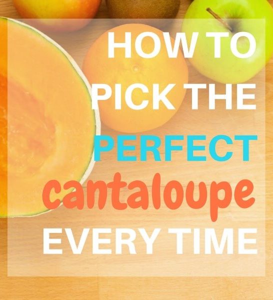 How to pick a cantaloupe